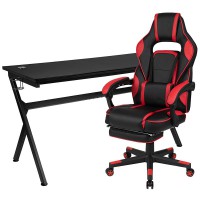 Ergonomic Gaming Chair with Gaming Table 